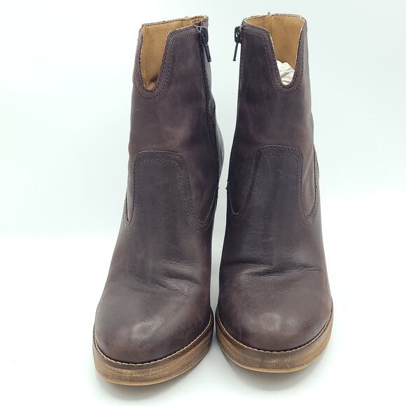 Lucky Brand Queys Platform Bootie brown women's size 9 - Picture 7 of 9